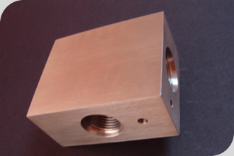 SS 316l forging 4 way valve body